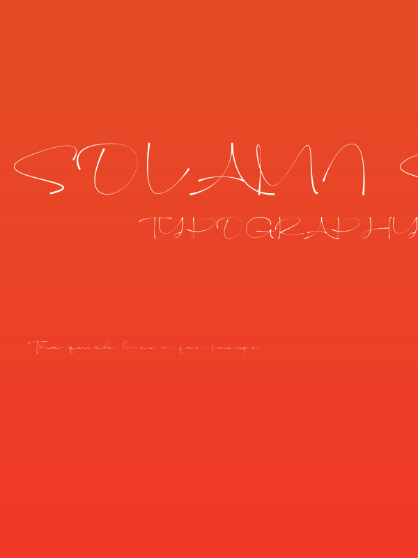 Solami Signature Poster