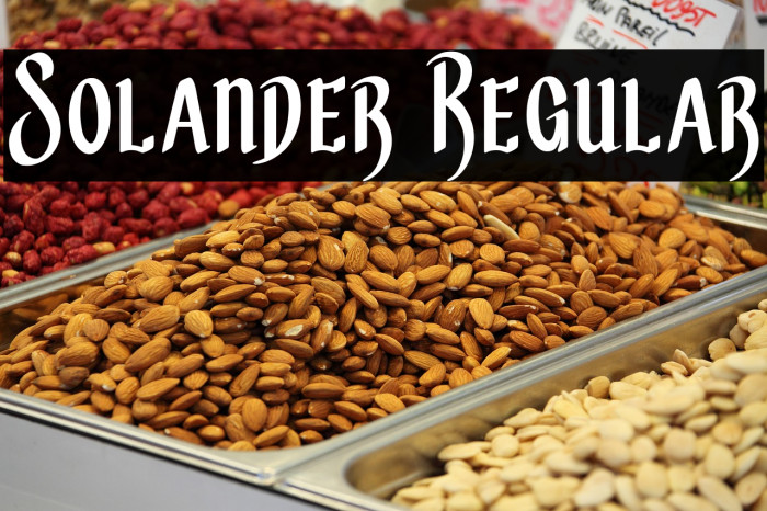 Solander Regular Example 2