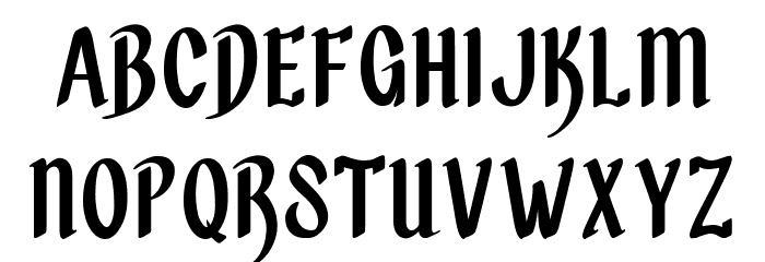 Solander Regular Font LOWERCASE