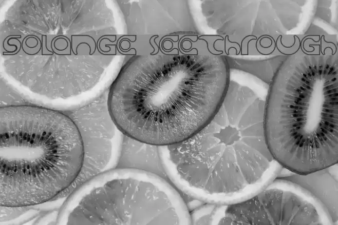 Solange seethrough Fuentes examples