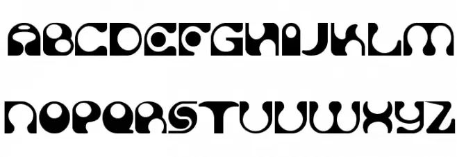 Solange Font UPPERCASE