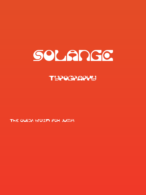 Solange Poster