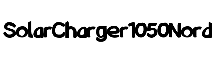 SolarCharger 1050 Nord Font