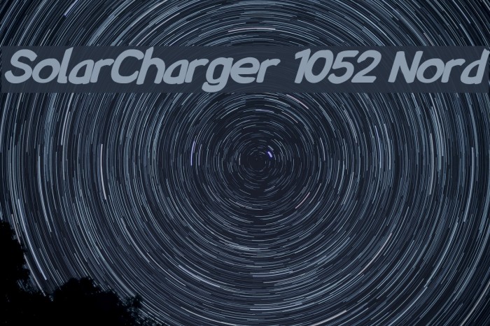 SolarCharger 1052 Nord Fuentes examples