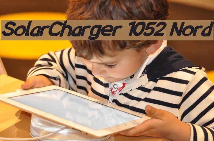 SolarCharger 1052 Nord Fuentes examples