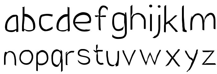 SolarCharger 150 Hairline Font LOWERCASE