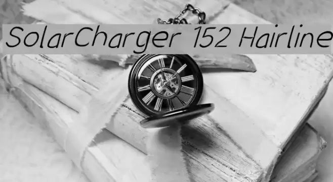 SolarCharger 152 Hairline Fuentes examples