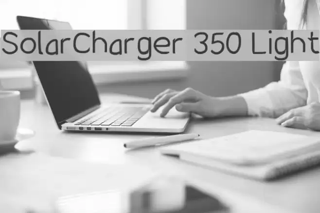 SolarCharger 350 Light examples