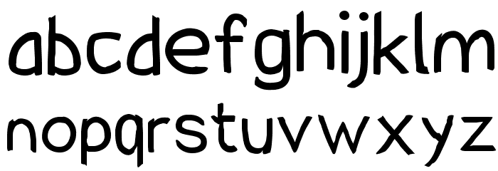 SolarCharger 550 Regular Font LOWERCASE