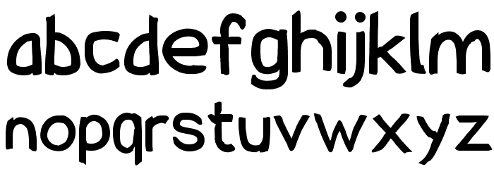 SolarCharger 750 Bold Font LOWERCASE