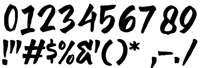 Solaris Font OTHER CHARS