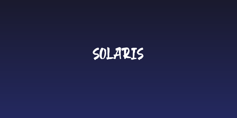 Solaris Social Header