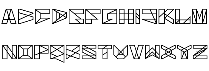 Solarium Font LOWERCASE