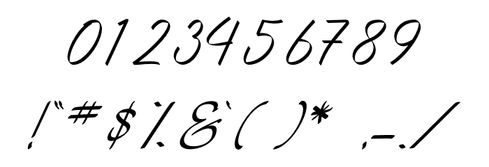 Solastika Font OTHER CHARS