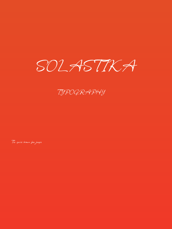Solastika Poster