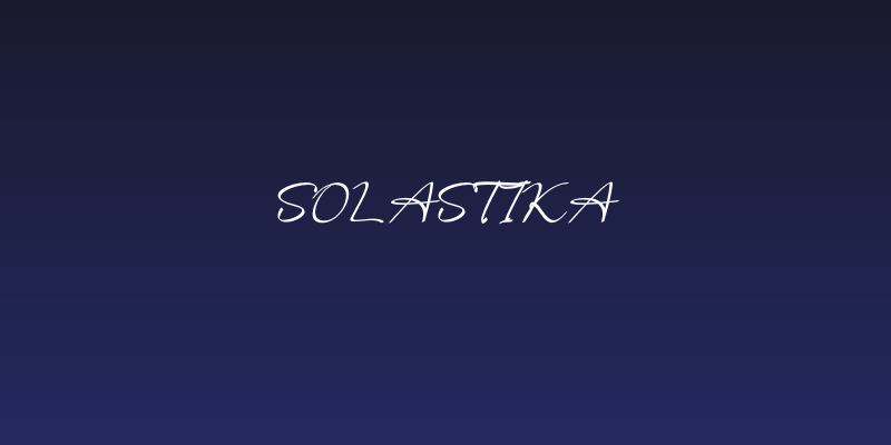 Solastika Social Header