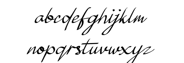 Solastika Font LOWERCASE