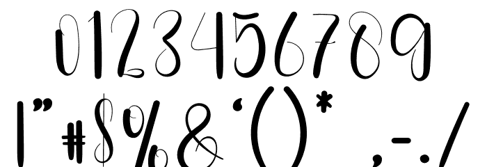 Solaytia Font OTHER CHARS