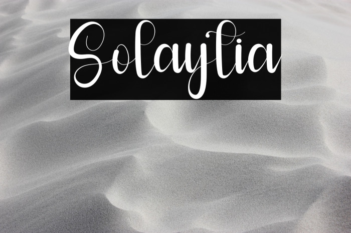 Solaytia Example 3