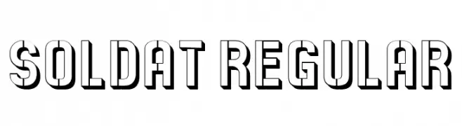Soldat Regular  Fuentes Gratis Descargar