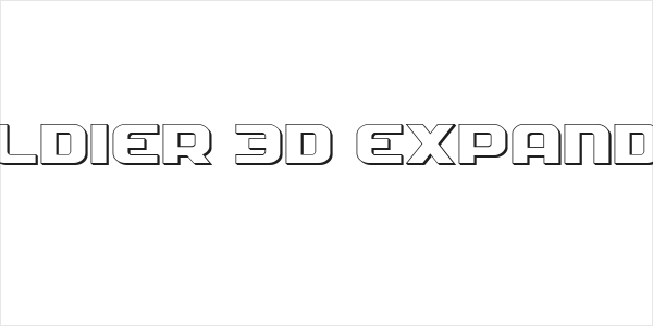 Soldier 3D Expanded Logo