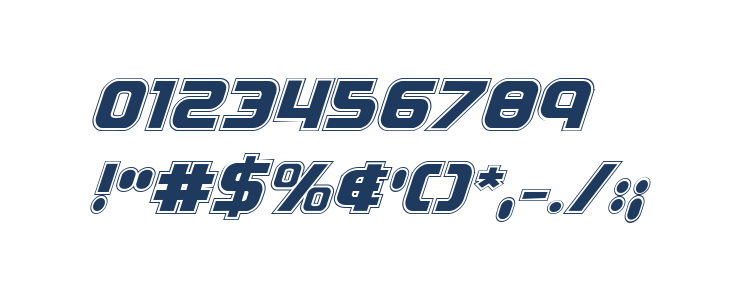 Soldier Academy Italic Other Characters