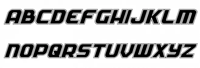 Soldier Academy Italic Fuentes MINÚSCULAS