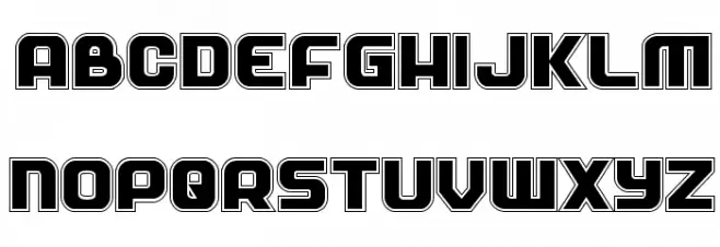 Soldier Academy Regular Schriftart Groß