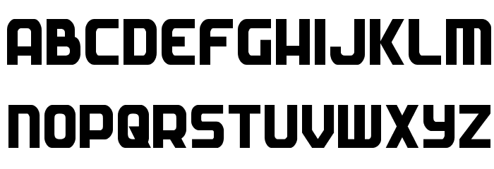 Soldier Condensed Font LOWERCASE