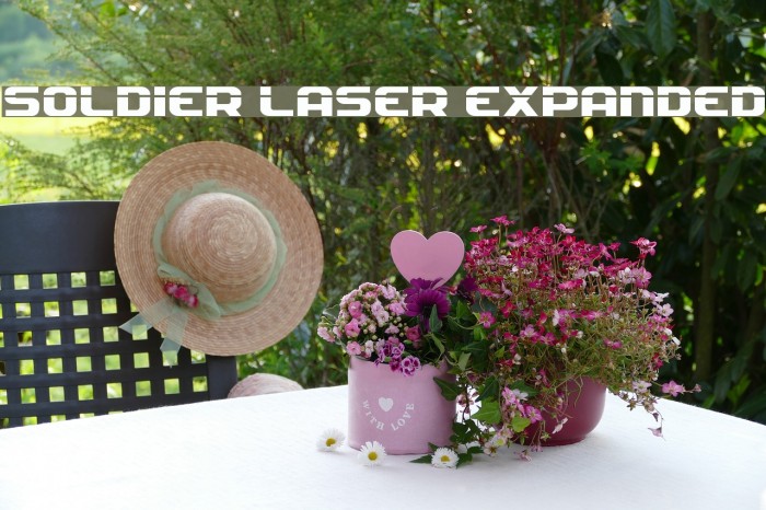 Soldier Laser Expanded Example 1