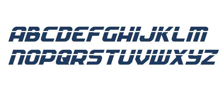 Soldier Laser Italic Lowercase