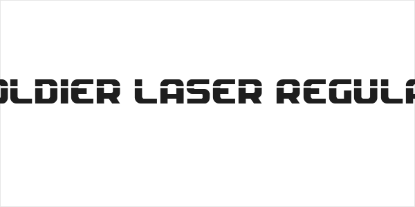 Soldier Laser Regular Logo