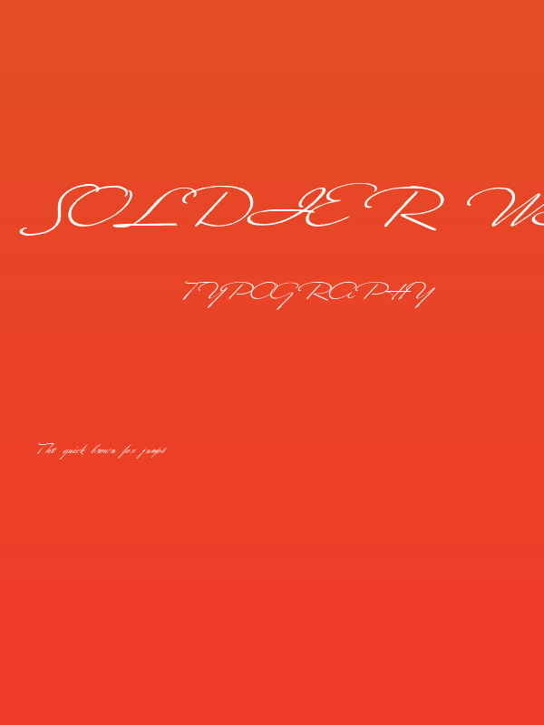 Soldier William Holmes Regular Poster