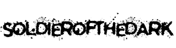 Soldier of the Dark  font caratteri gratis