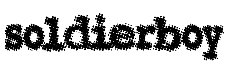 Soldierboy  Free Fonts Download