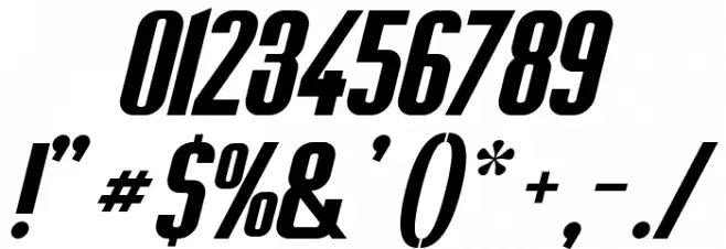 Sole Survivor Font OTHER CHARS