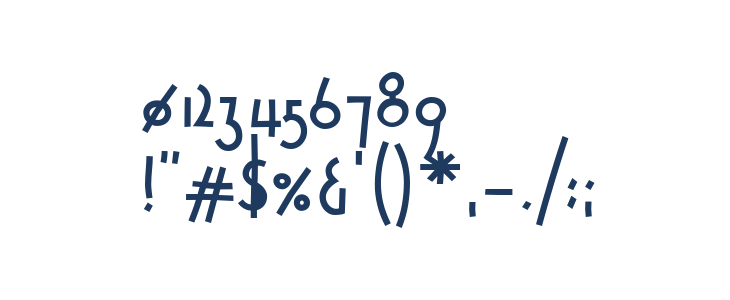 Solea-Bold Other Characters