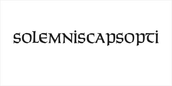 SolemnisCapsOpti Logo