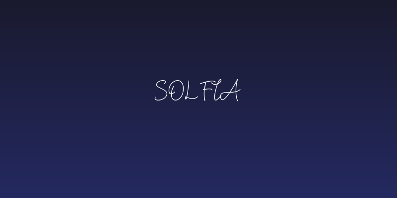 Solfia Social Header