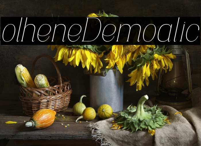 Solhene Demo Italic Example 1