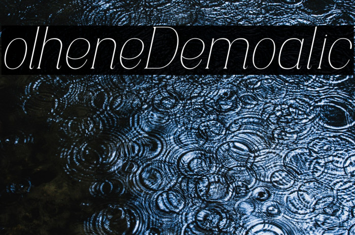 Solhene Demo Italic Example 3