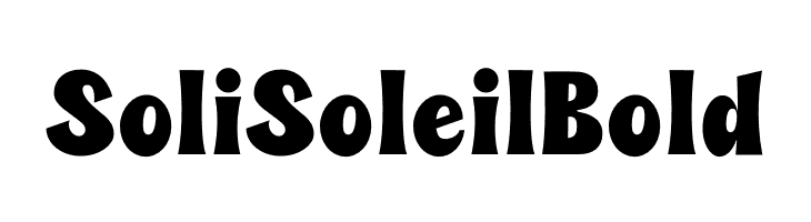 Soli Soleil Bold  Free Fonts Download
