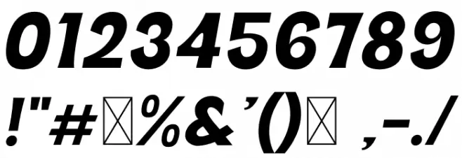 Soli Soleil Italic Caratteri ALTRI CARATTERI