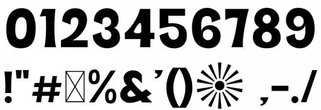 Soli Soleil Font OTHER CHARS