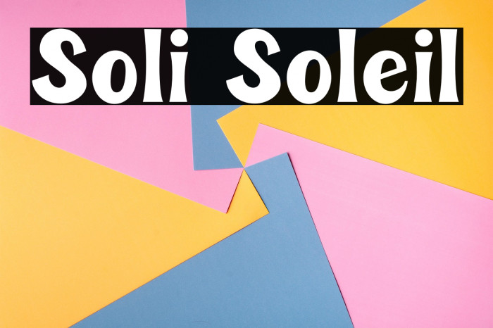 Soli Soleil Example 3