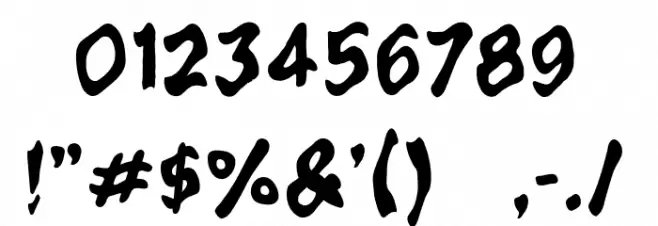 Soliaterz Font OTHER CHARS