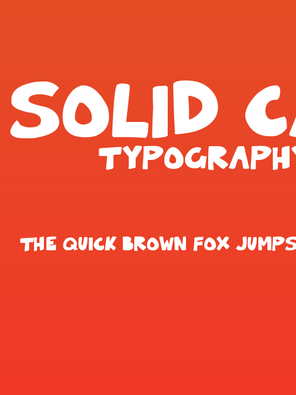 Solid Cartoonlings Poster