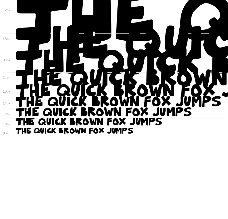 Solid Cartoonlings Waterfall