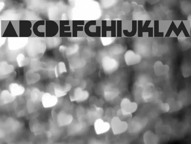 Solid Grooves Font examples