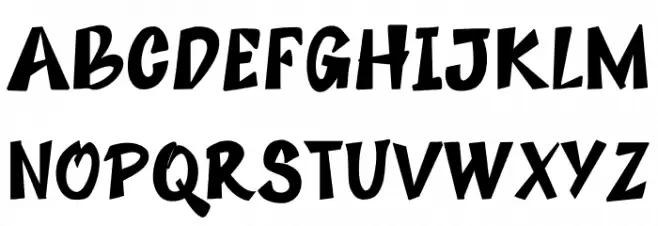 Solid Newborn Polices MAJUSCULES